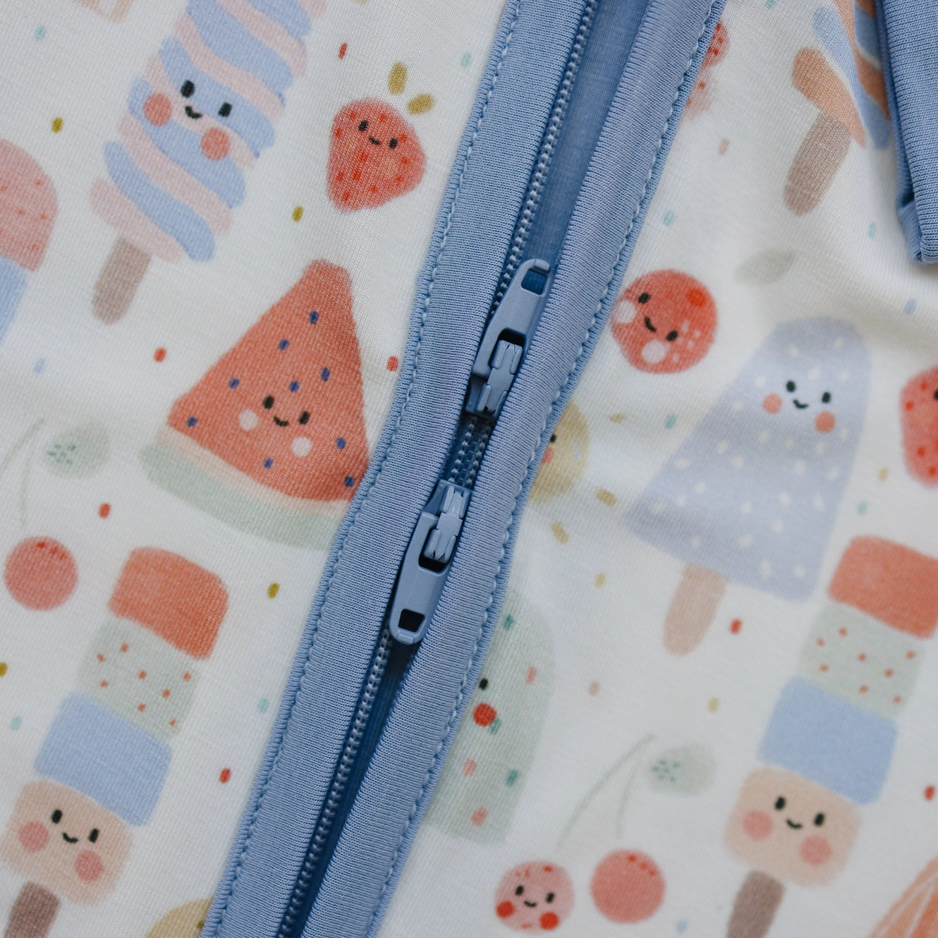 Sweet Summertime Bamboo Zippy Pajama's