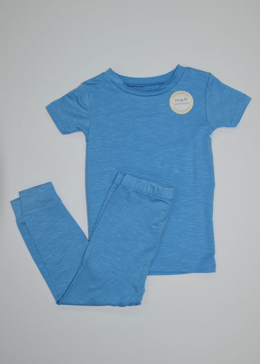 Ocean Blue Two-Piece Pajama's