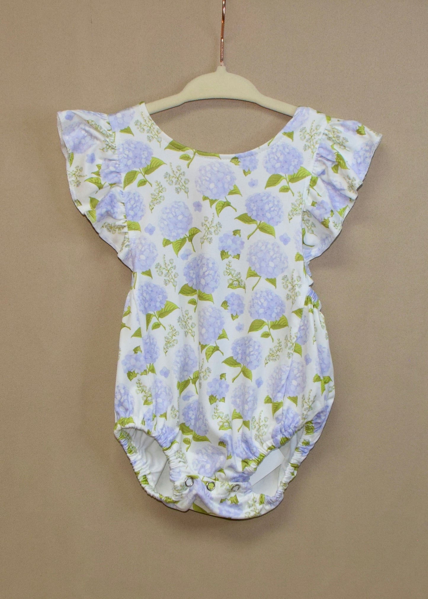 Heidi Hydrangea Floral Romper