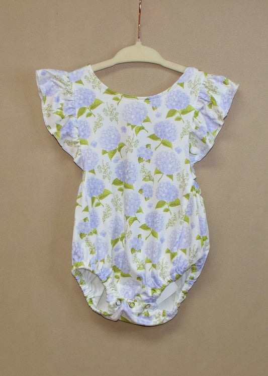 Heidi Hydrangea Floral Romper