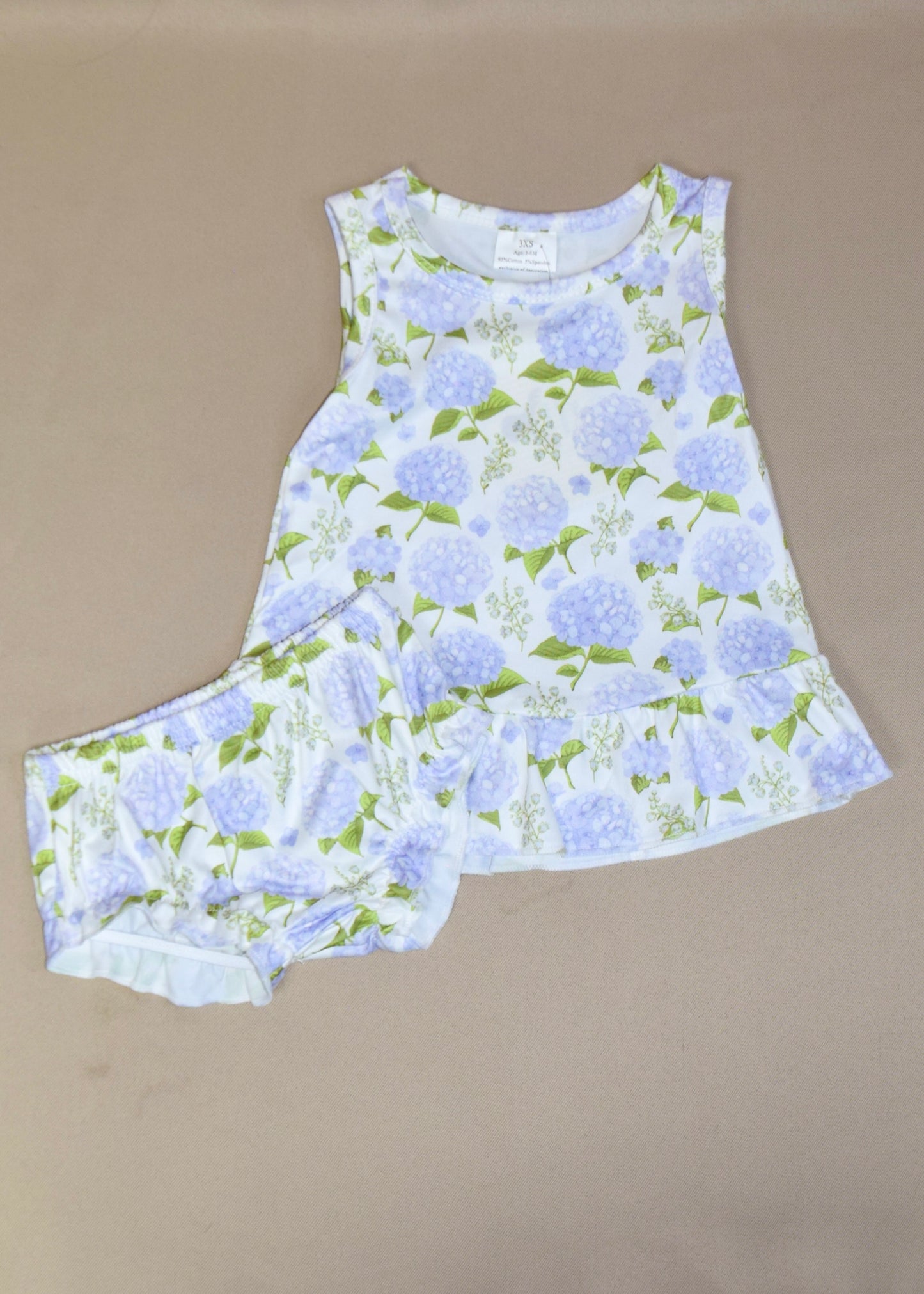 Heidi Hydrangea Floral Bloomer Set