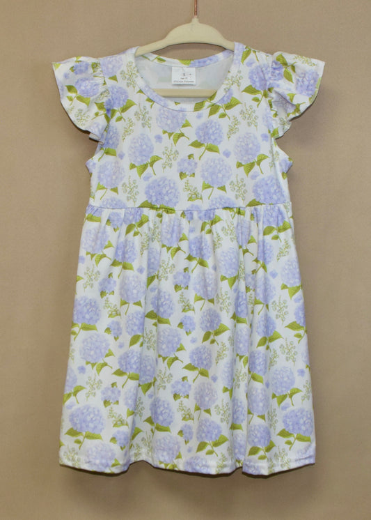 Heidi Hydrangea Floral Dress