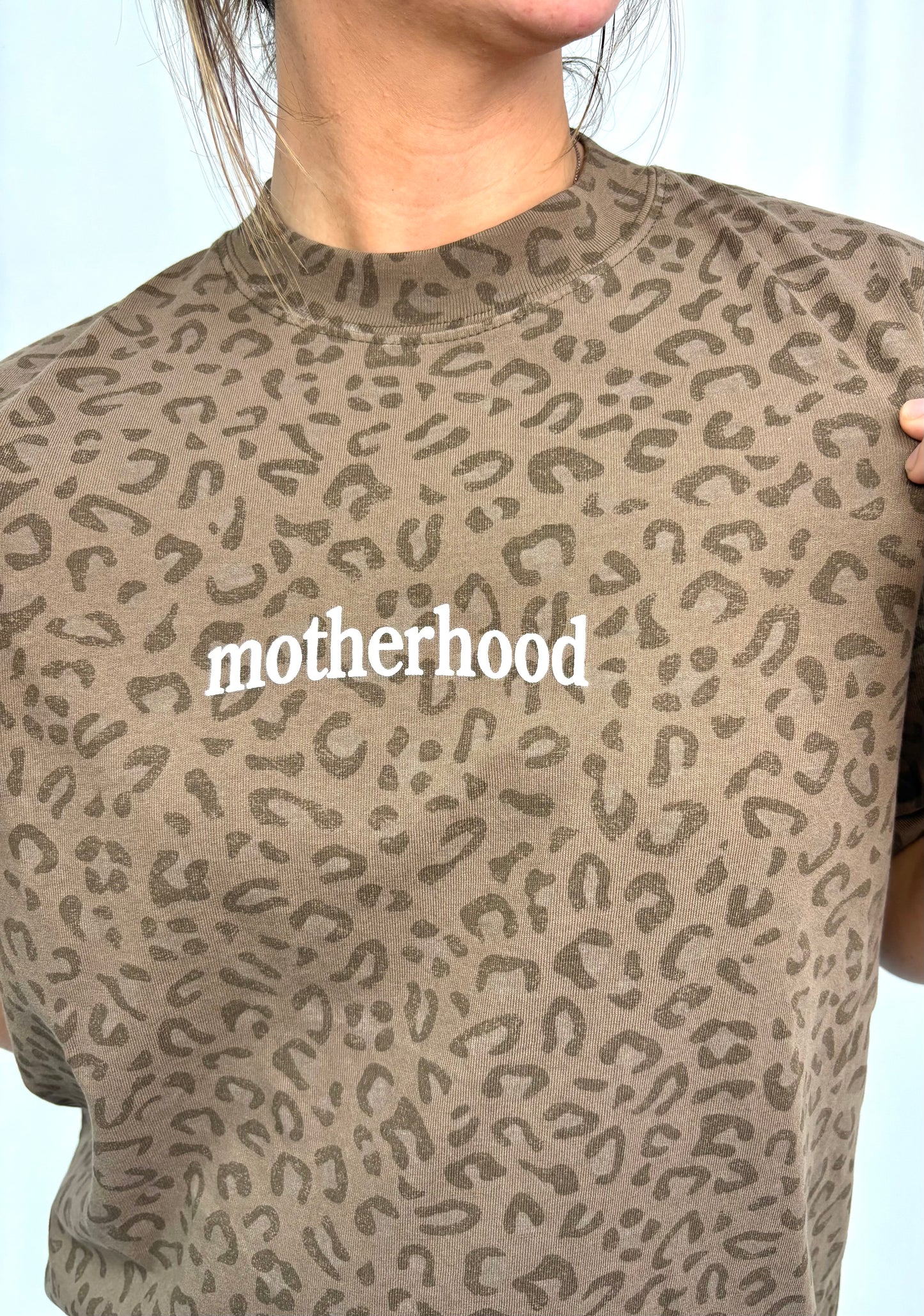 Motherhood Leopard Tee