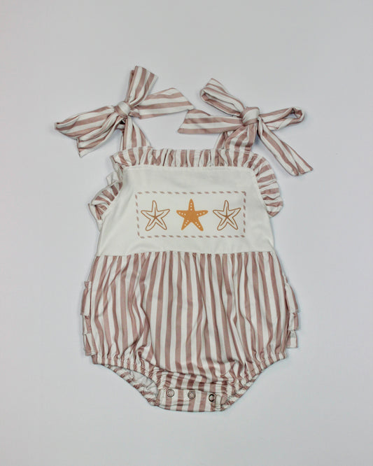By the Sea Shore Starfish Romper