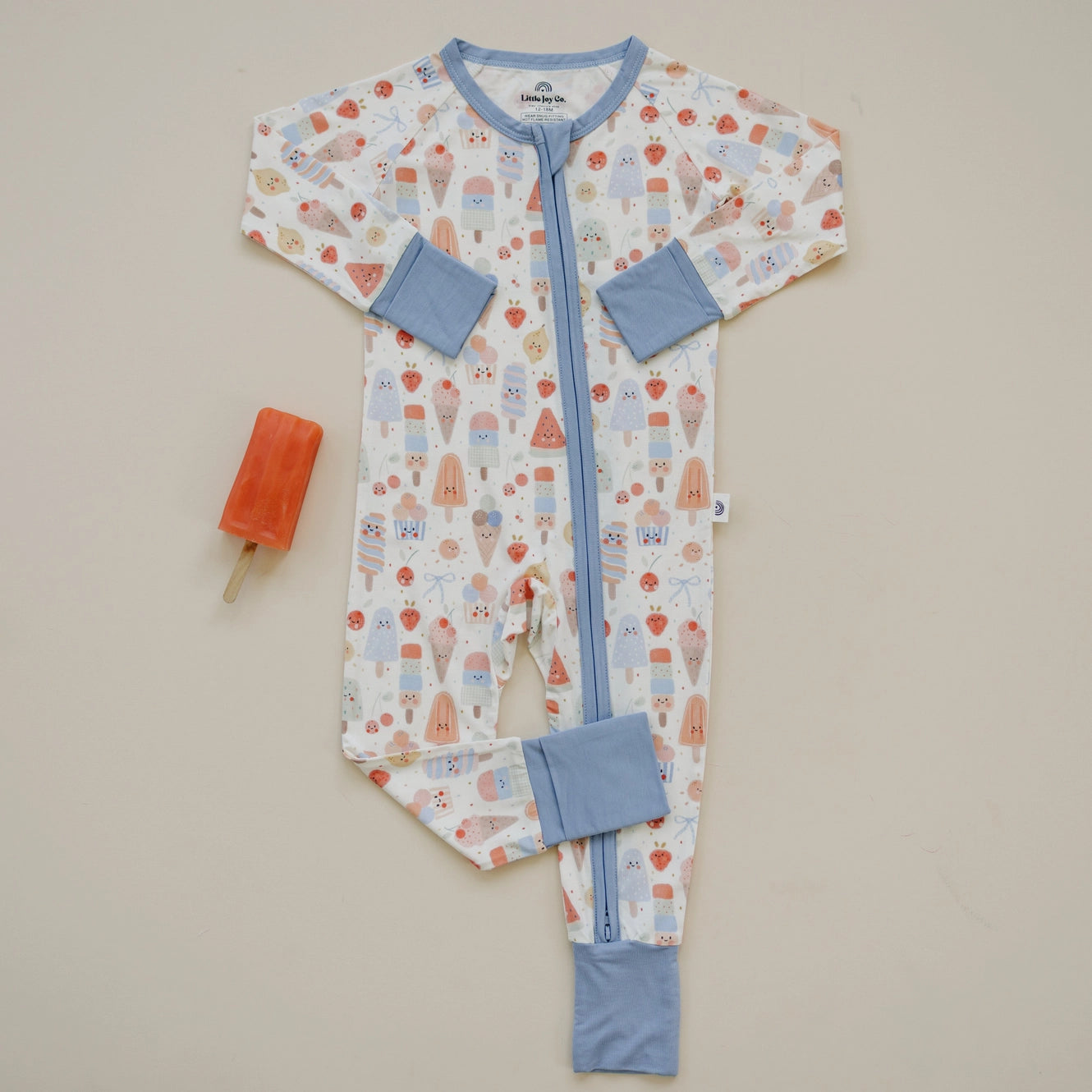 Sweet Summertime Bamboo Zippy Pajama's