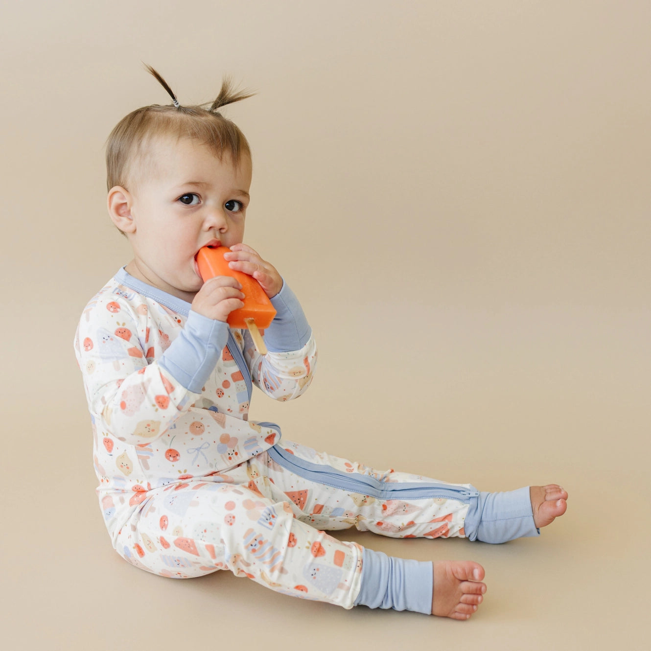 Sweet Summertime Bamboo Zippy Pajama's