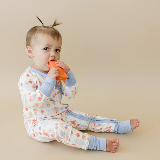 Sweet Summertime Bamboo Zippy Pajama's